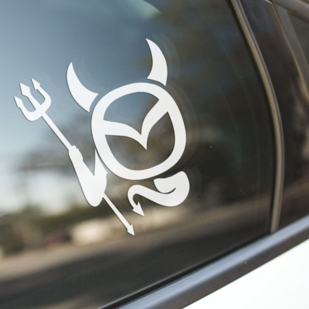Mazda - Sticker Auto - Mazda devil