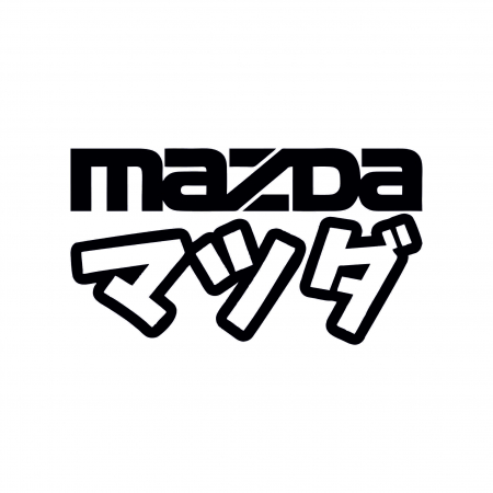 Sticker Auto - Mazda kanji [1]