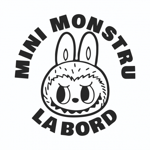 Sticker Auto - Mini monstru la bord [1]