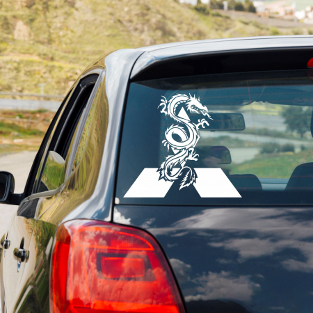 Mitsubishi - Sticker Auto - Mitsubishi dragon