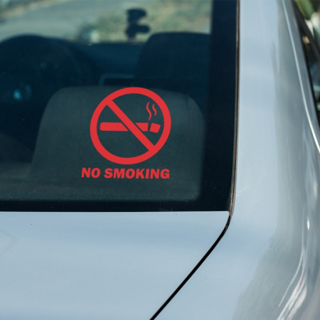 Stickere auto semnalistica - Sticker Auto - No smoking