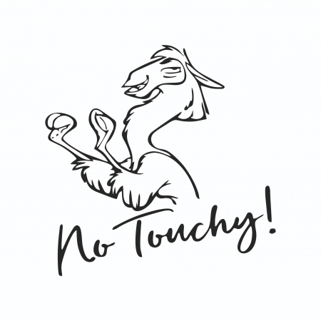 Sticker Auto - No Touchy! [1]