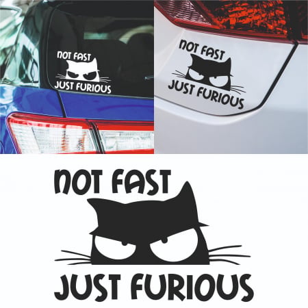Stickere Gaming / Filme - Sticker Auto - Not fast just furious