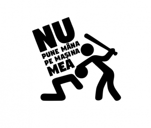 Sticker Auto - Nu Pune Mana Pe Masina [1]
