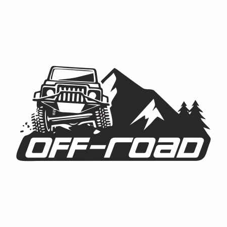 Sticker Auto - Off road 4x4 [1]