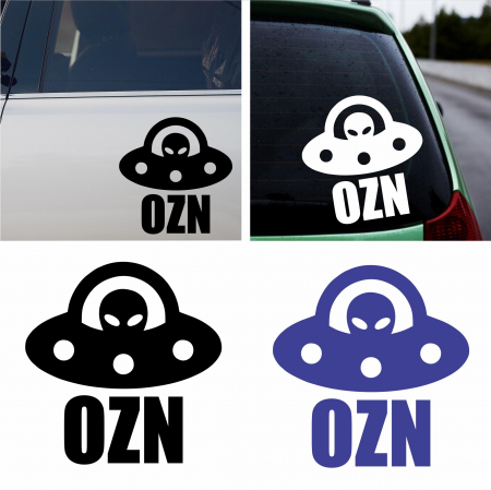 Diverse - Sticker Auto - OZN
