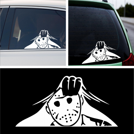 Stickere Gaming / Filme - Sticker Auto - Peeking Jason Vineri 13