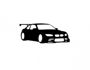 BMW - Sticker Auto - Silueta BMW M3