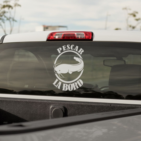 Stickere Auto - Sticker Auto - Pescar la bord