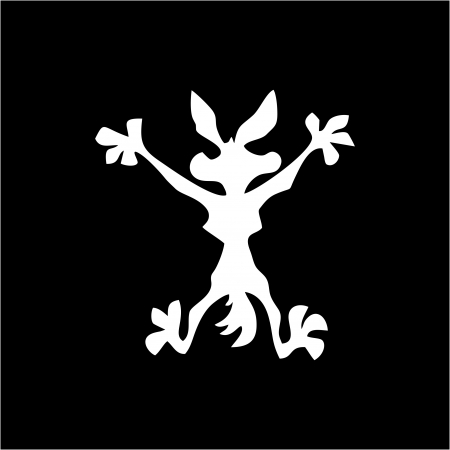 Sticker auto - Wile-E Coyote [2]