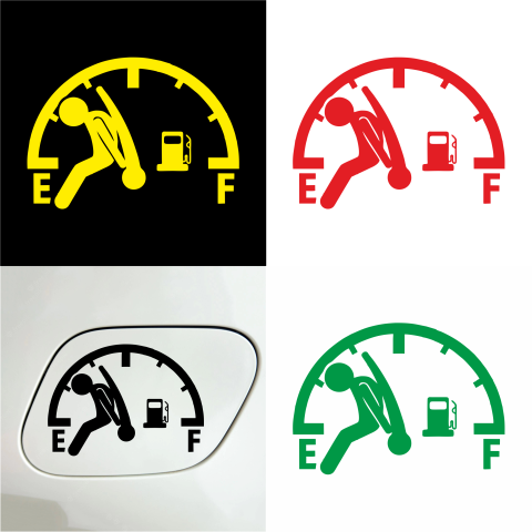 Stickere auto rezervor - Sticker Auto rezervor - 2