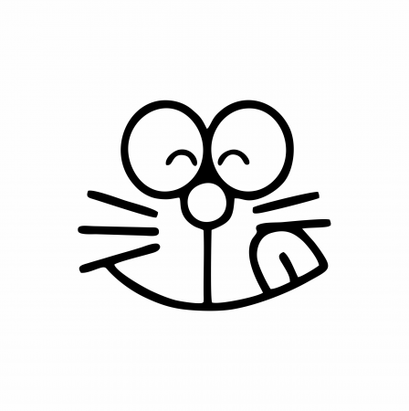 Sticker Auto rezervor - Pisica [1]