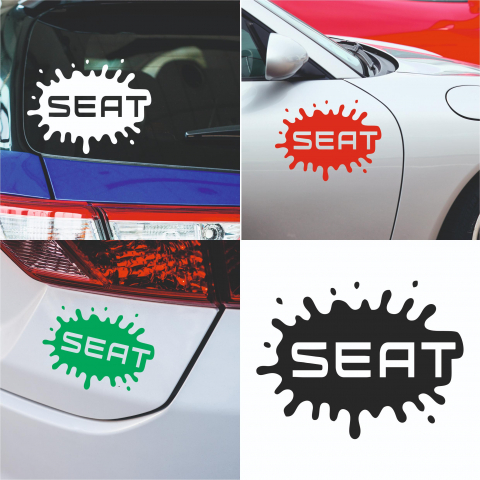 Seat - Sticker Auto - Seat Pata de Vopsea 2