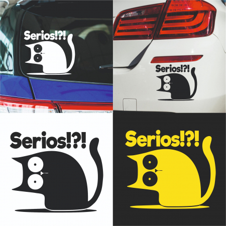 Stickere Auto - Sticker Auto - Serios?!?