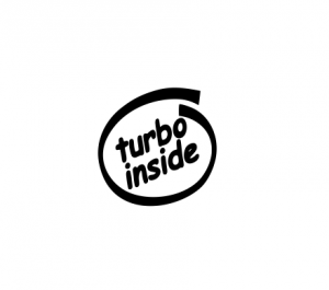 Diverse - Sticker Auto - Turbo Inside