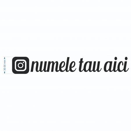 Sticker Auto Social Media - Sticker Instagram Personalizat 2 [2]