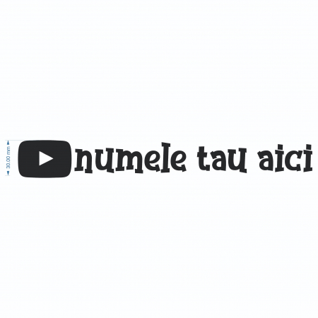 Sticker Auto Social Media - Sticker Youtube Personalizat 2 [1]