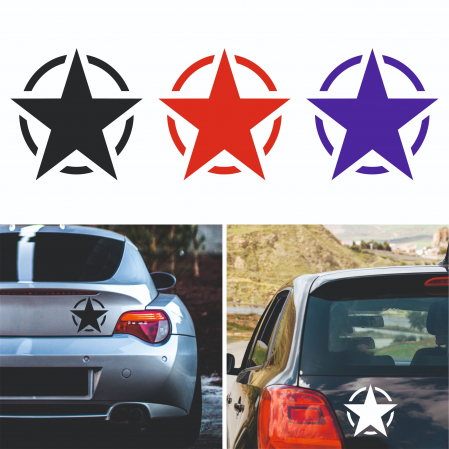 Stickere Auto - Sticker Auto - Star