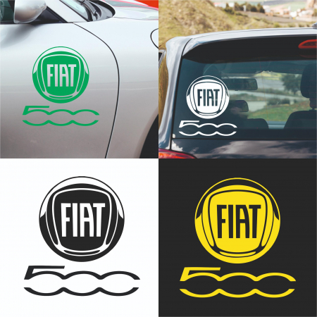Fiat - Sticker Auto - Fiat 500