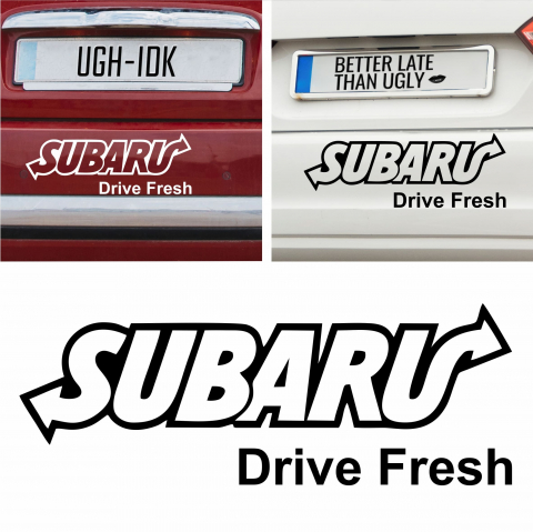 Subaru - Sticker Auto - Subaru drive fresh