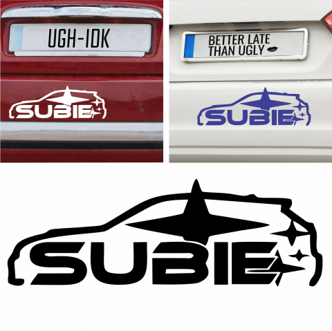 Subaru - Sticker Auto - Subaru Subie