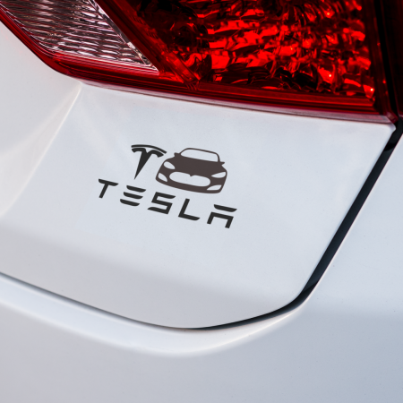 Tesla - Sticker Auto - Tesla
