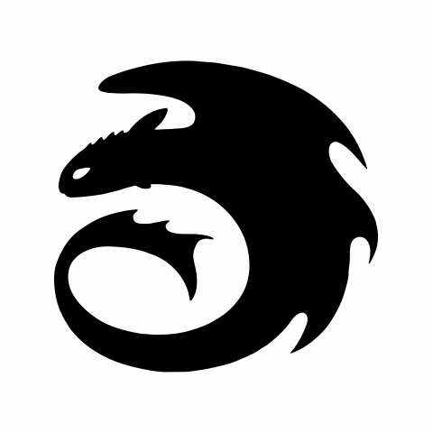 Sticker Auto - Toothless HTTYD [2]