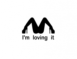 Stickere Auto - Sticker Auto - I'm Loving It