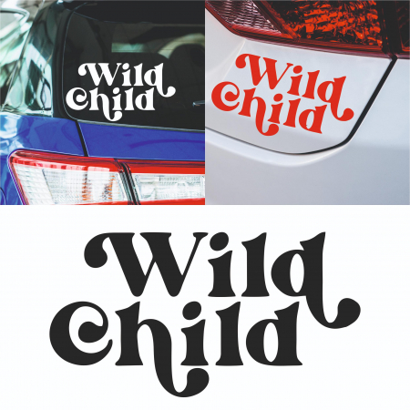 Stickere Auto - Sticker Auto - Whild Child