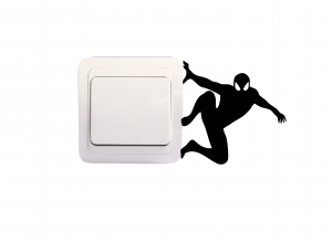 Stickere Intrerupatoare - Sticker Decorativ Intrerupator - Spiderman
