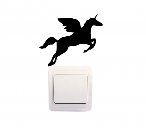 Stickere Intrerupatoare - Sticker Decorativ Intrerupator - Unicorn