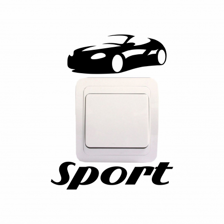 Stickere Intrerupatoare - Sticker Decorativ Intrerupator - Sport