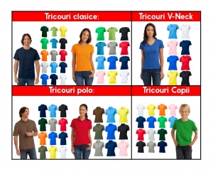 Set 2 Tricouri Cuplu Personalizate - Te iubesc cu Nume si Poza [4]