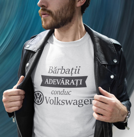 Tricou Personalizat Auto - Barbatii Adevarati Conduc Volkswagen [0]