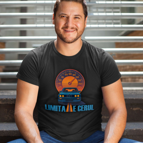 Tricouri BMW - Tricou personalizat - BMW Limita e cerul