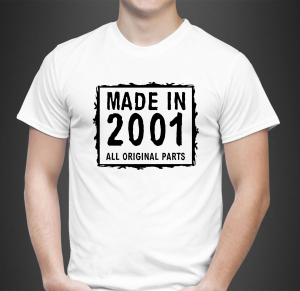 Tricouri Personalizate - Tricou Personalizat - Born in ... All original parts