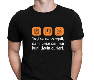 Tricou Personalizat - Cei Mai Buni Devin Curieri [2]