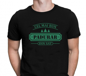 Tricou Personalizat - Cel Mai Bun Padurar Din Sat [1]