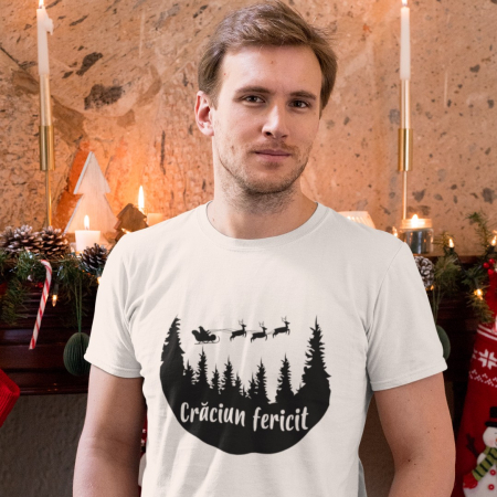 Tricouri Craciun - Tricou Personalizat - Craciun Fericit