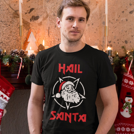 Tricou personalizat Craciun - Hail Santa [1]