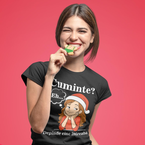 Tricou personalizat - Cuminte? Depinde cine intreaba [1]