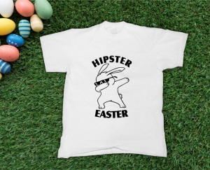 Tricouri de Paste - Tricou Personalizat de Paste - Hipster Easter