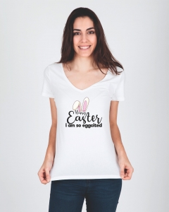 Tricou Personalizat de Paste - Eggcited about Easter [1]
