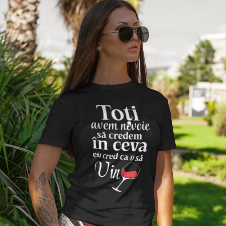 Tricou Personalizat - Eu Cred Ca O Sa Vin [1]