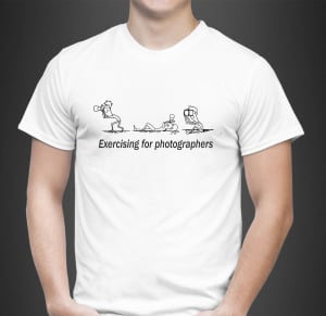 Tricou Personalizat - Exercising For Photographers [0]