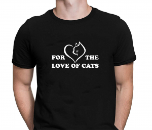 Tricou Personalizat - For The Love Of Cats [0]