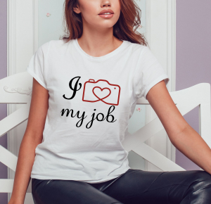Tricou Personalizat Fotograf - I Love My Job [0]