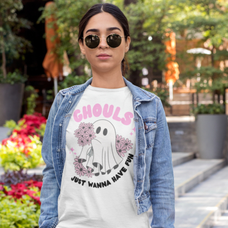 Tricou Personalizat Halloween - Ghouls just wanna have fun [1]