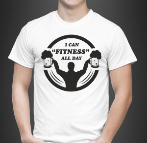 Tricou Personalizat - I Can Fitness All Day [1]