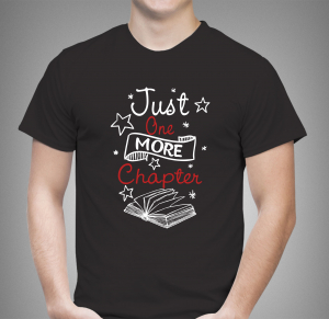 Tricou Personalizat - Just One More Chapter [1]